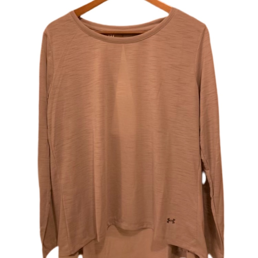 Under Armour Long Sleeves light purple T-shirt